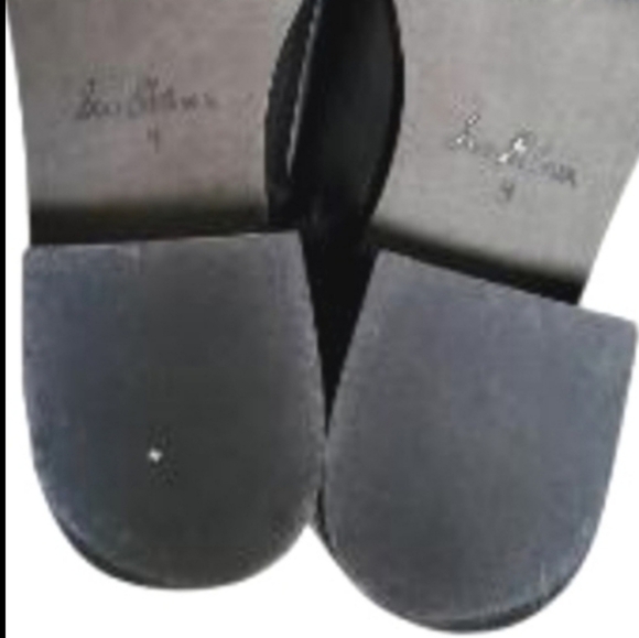 Sam Edelman THATCHER Black Leather Ankle Boot Dress Square Toe Heel Shoe Women 9 - Picture 10 of 12